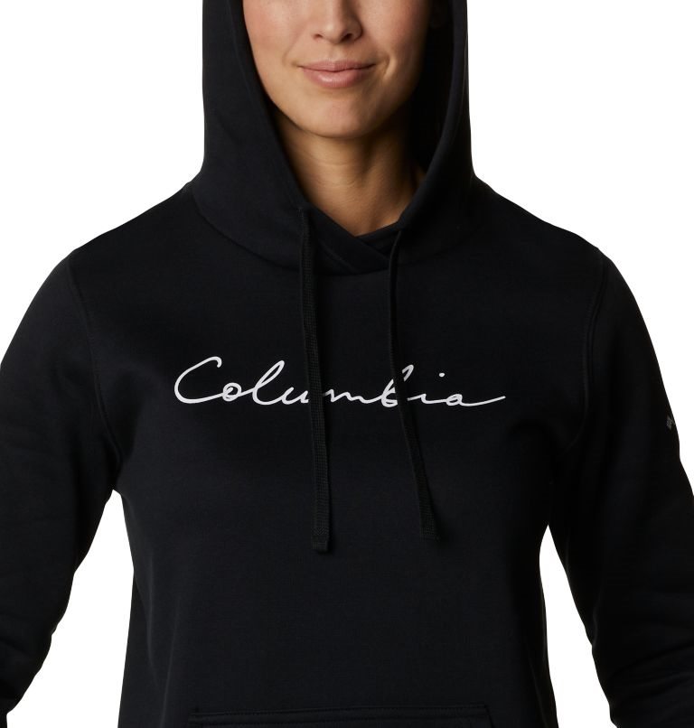 Women's Columbia Trek Graphic Hoodie Black | CA-A3L56