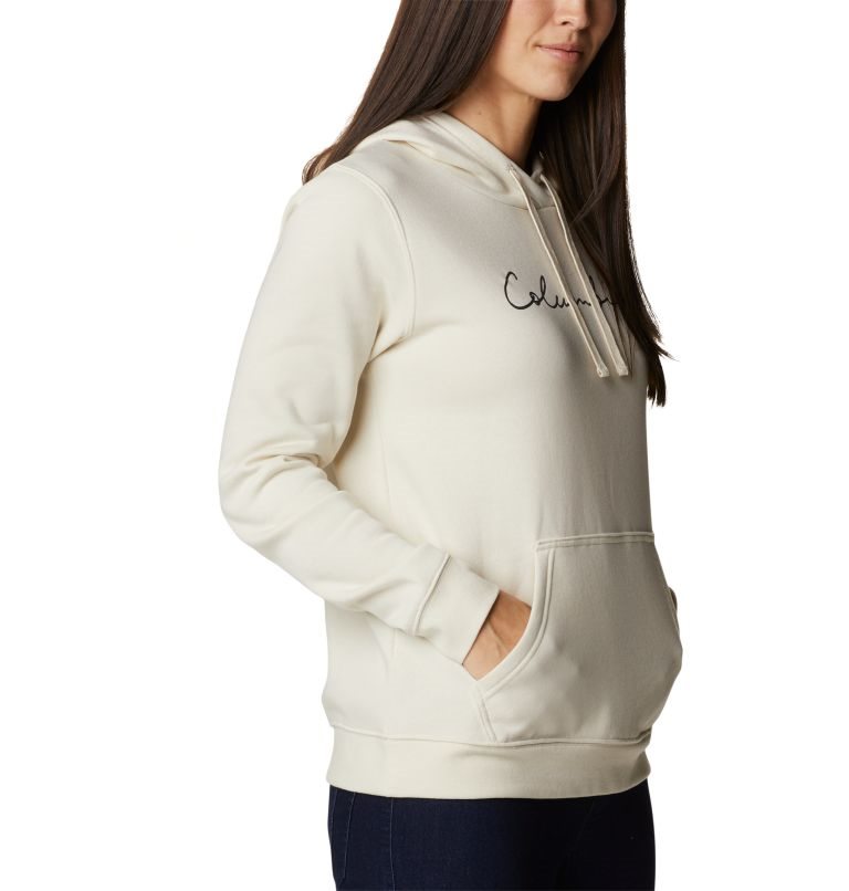 Women's Columbia Trek Graphic Hoodie Cream | CA-R631C