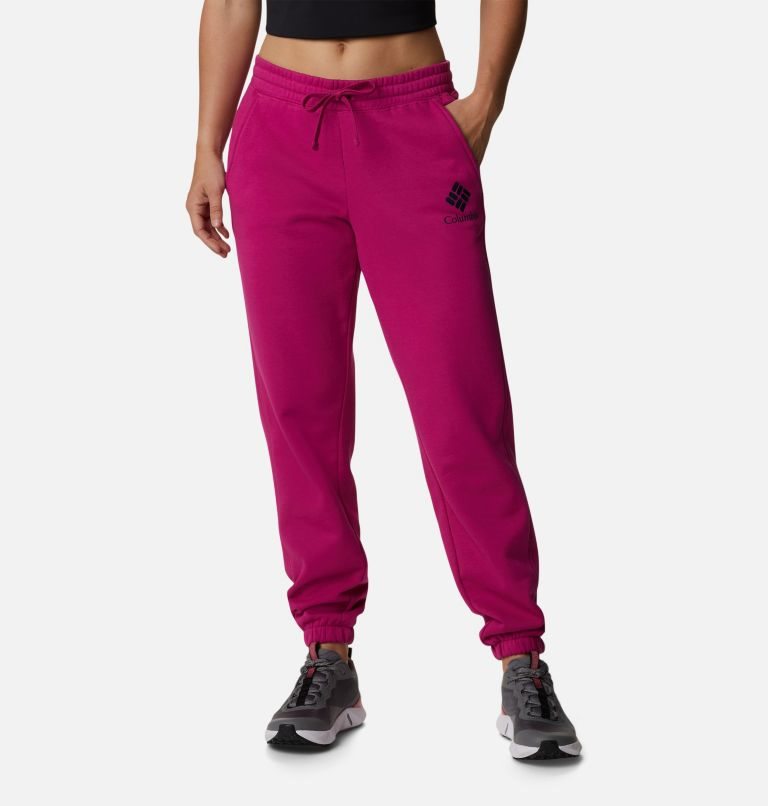 Women\'s Columbia Trek Jogger Fuchsia | CA-I3C14