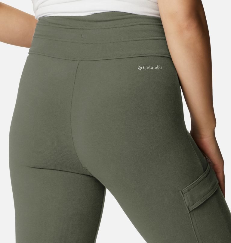 Women's Columbia Trek Leggings Olive | CA-N461A