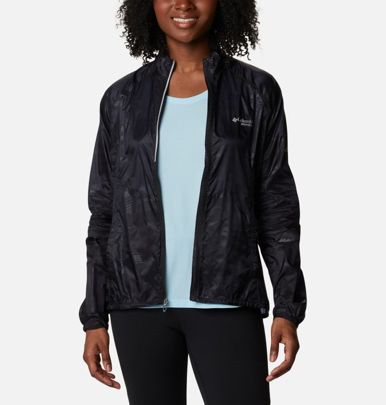 Women's Columbia W FKT II Jackets Black | CA-A8LCA