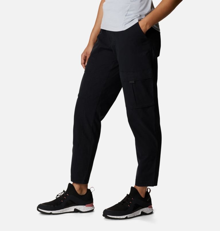 Women's Columbia Wallowa Cargo Pants Black | CA-R31CA