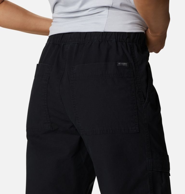 Women's Columbia Wallowa Cargo Pants Black | CA-R31CA