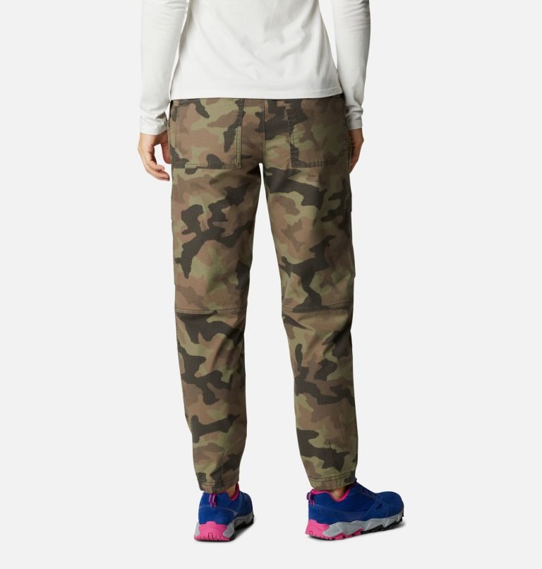 Women's Columbia Wallowa Cargo Pants Camo | CA-L4361