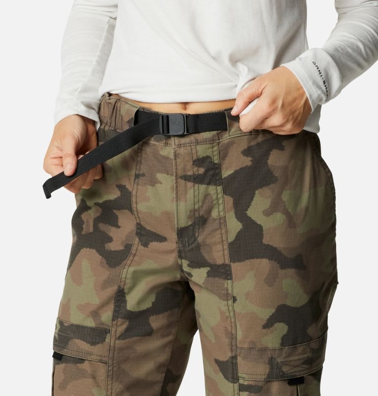 Women's Columbia Wallowa Cargo Pants Camo | CA-L4361