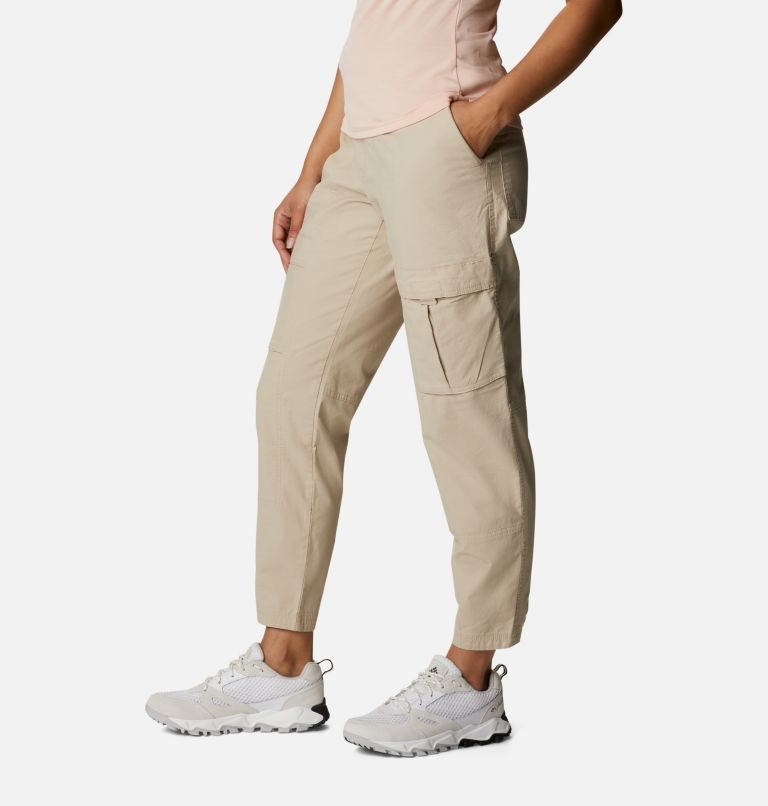 Women's Columbia Wallowa Cargo Pants Khaki | CA-N6513