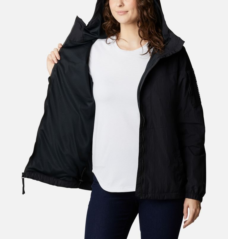 Women's Columbia Wallowa Park Lined Jackets Black | CA-B83L1