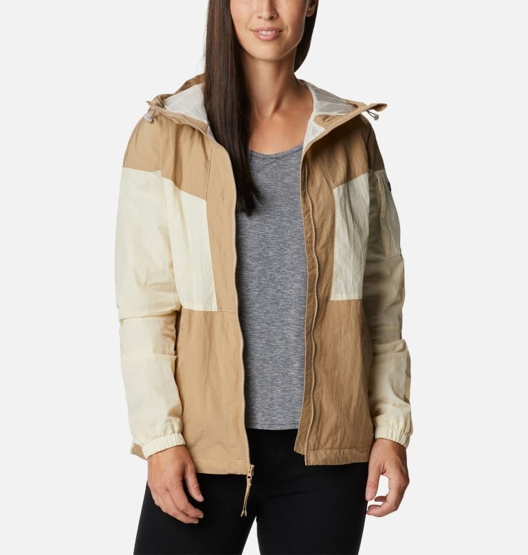 Women's Columbia Wallowa Park Lined Jackets Beige / Brown | CA-R68C4