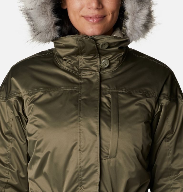 Women's Columbia Watson Lake Omni-Heat Infinity Interchange Insulated Jackets Olive | CA-O53A1