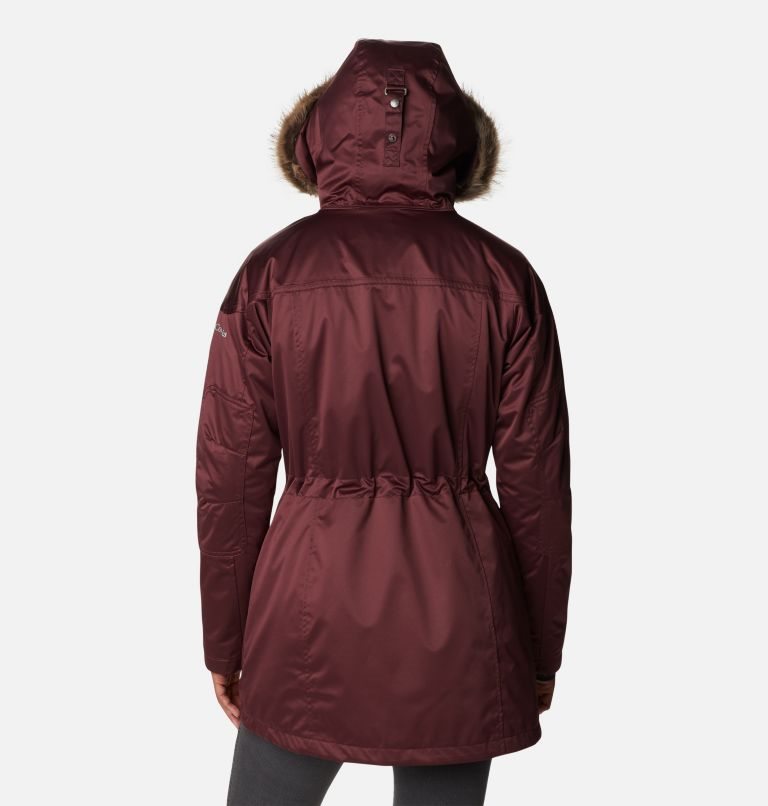 Women's Columbia Watson Lake Omni-Heat Infinity Interchange Insulated Jackets Burgundy | CA-O813C