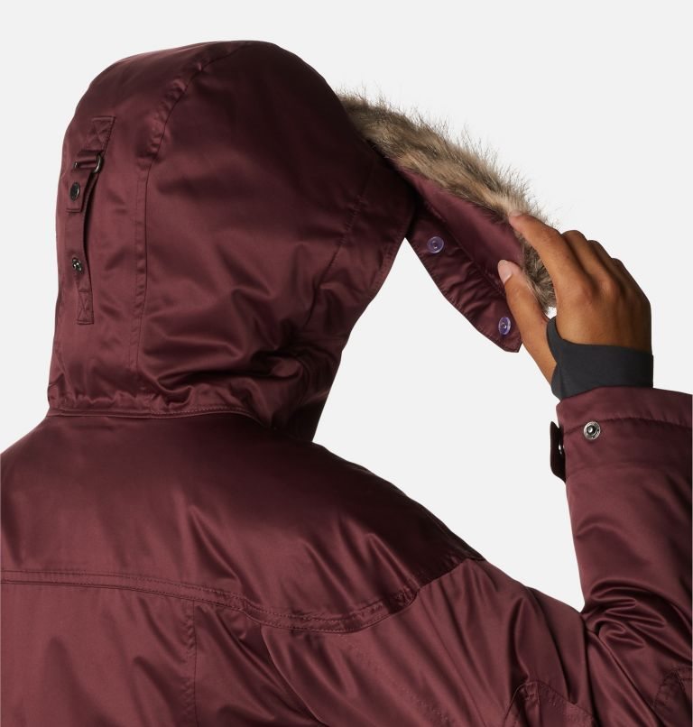 Women's Columbia Watson Lake Omni-Heat Infinity Interchange Insulated Jackets Burgundy | CA-O813C