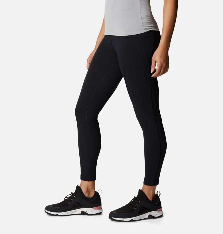 Women's Columbia Weekend Adventure 7/8 Leggings Black | CA-H3L18