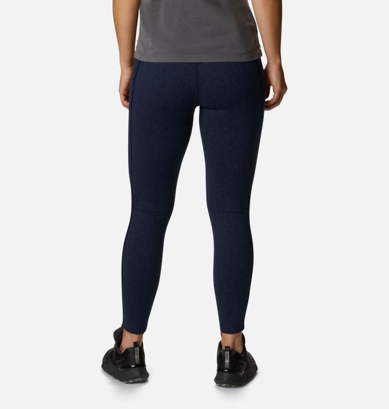 Women's Columbia Weekend Adventure 7/8 Leggings Navy | CA-M8061