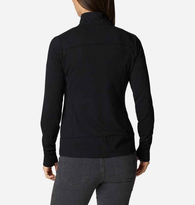 Women's Columbia Weekend Adventure Full Zip Jackets Black | CA-G3L68