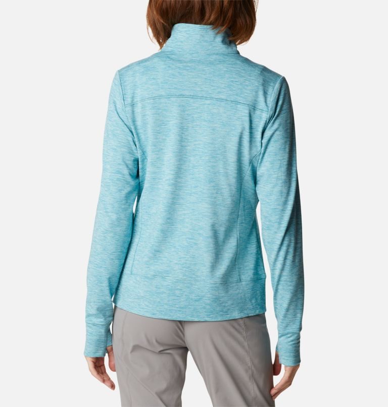 Women's Columbia Weekend Adventure Full Zip Jackets Turquoise | CA-N36L4