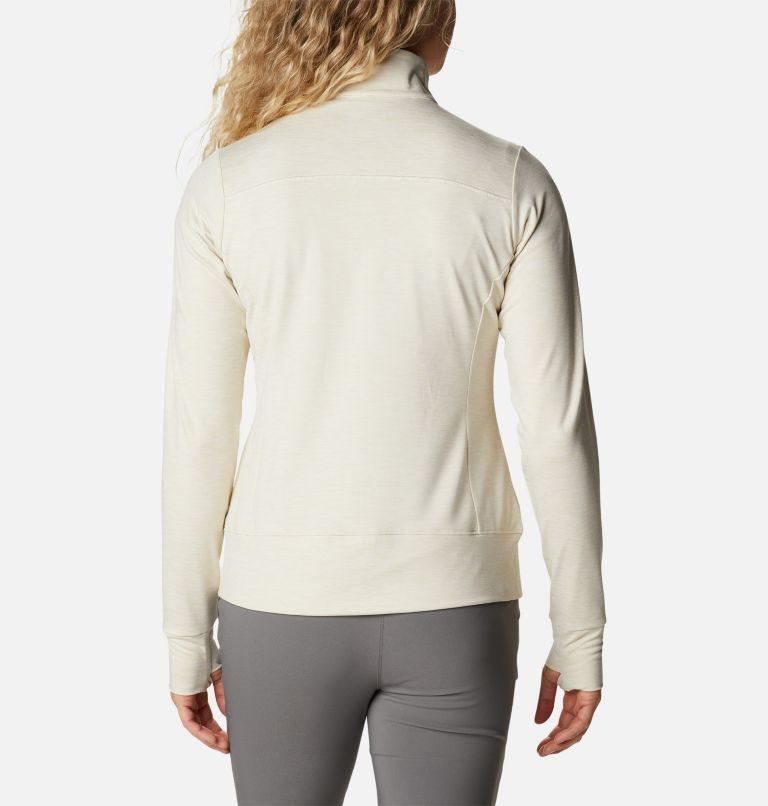 Women's Columbia Weekend Adventure Full Zip Jackets Cream | CA-WLA63