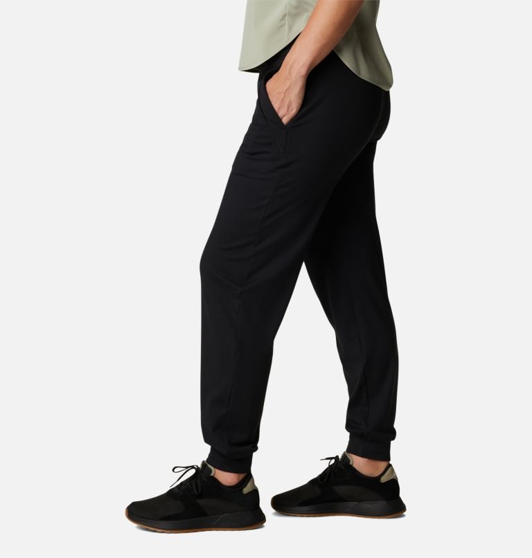 Women's Columbia Weekend Adventure Jogger Black | CA-OAL14