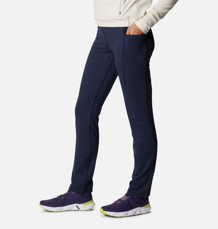 Women's Columbia Weekend Adventure Pants Navy | CA-Z01A4