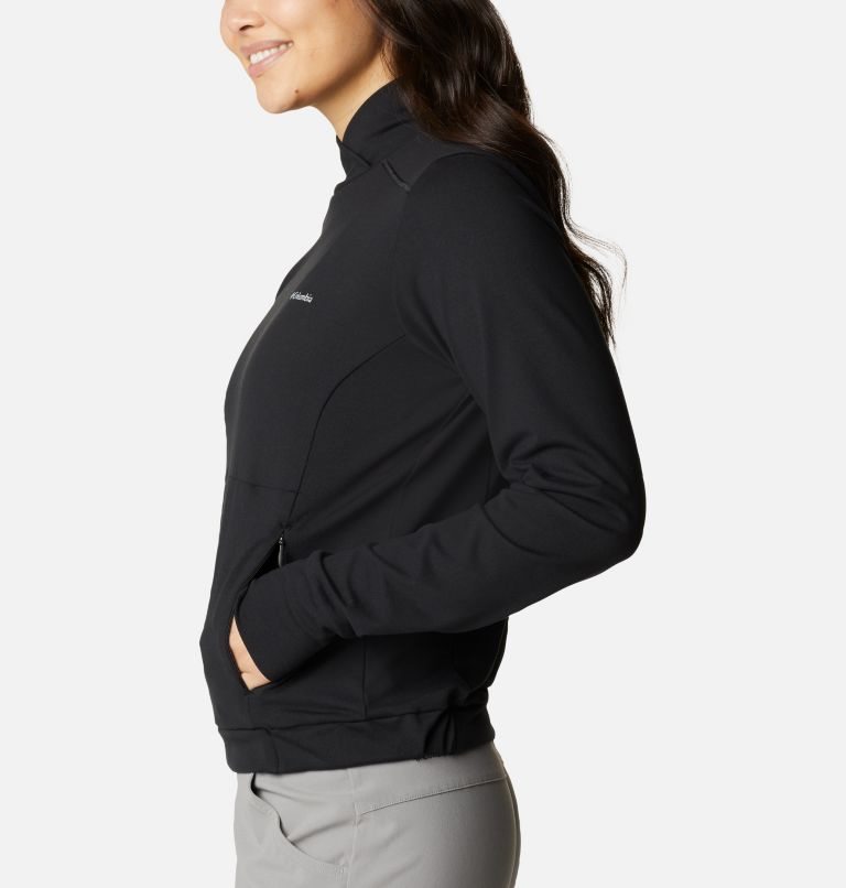 Women's Columbia Weekend Adventure Sweatshirts Black | CA-HA543