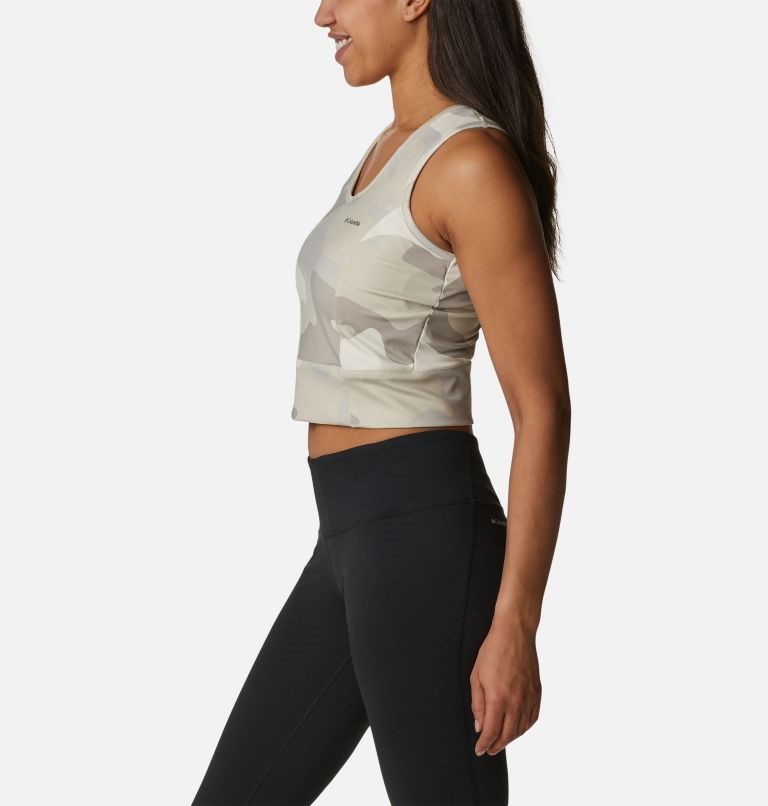 Women's Columbia Windgates II Cropped Tanks Camo | CA-JCA14