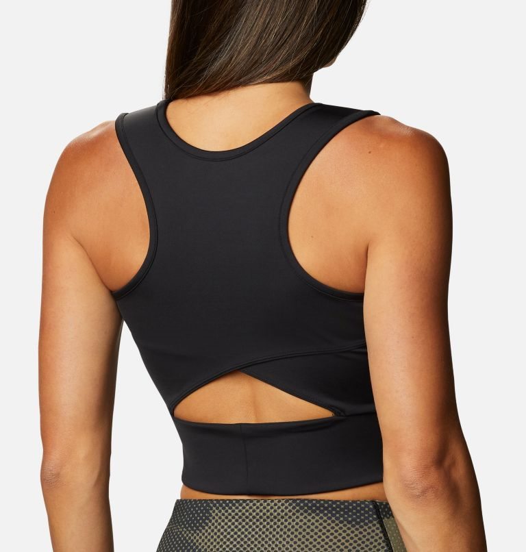 Women's Columbia Windgates II Cropped Tanks Black | CA-XL380