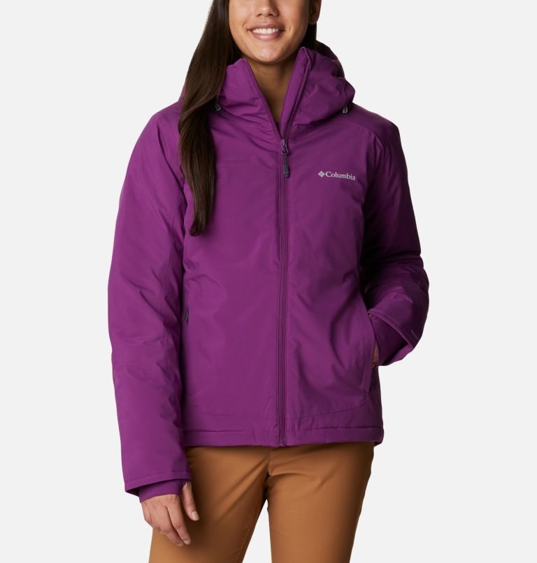 Women\'s Columbia Windgates II Insulated Jackets Purple | CA-J0368