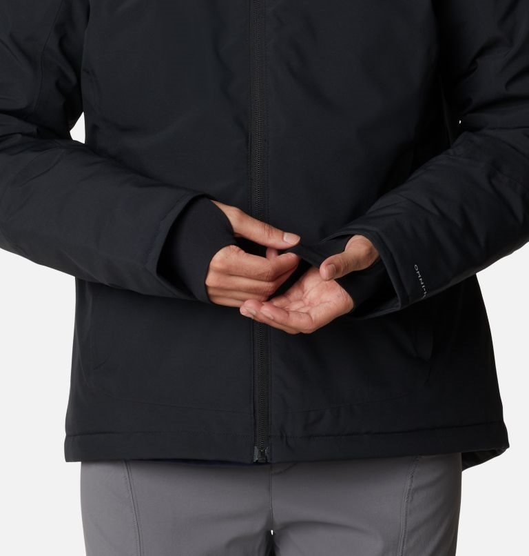 Women's Columbia Windgates II Insulated Jackets Black | CA-M130L