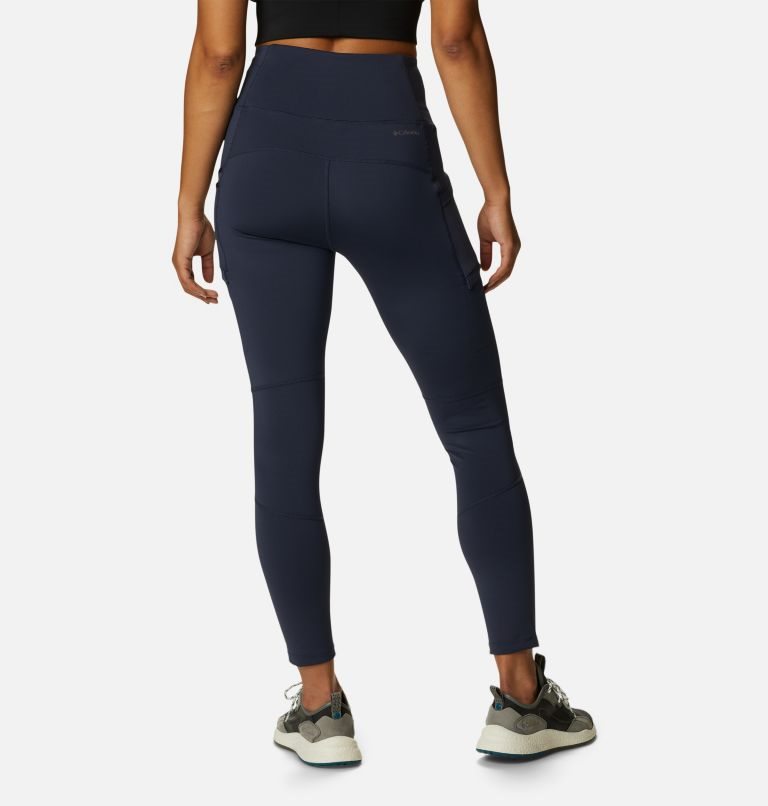 Women's Columbia Windgates II Leggings Navy | CA-W5LA0