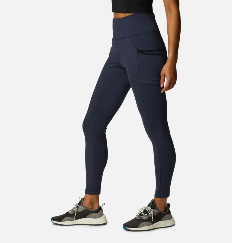 Women's Columbia Windgates II Leggings Navy | CA-W5LA0